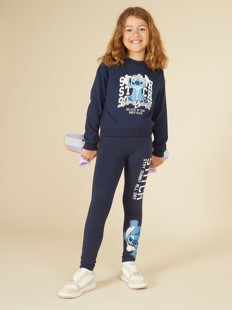 Lange legging 'Angel' Blauw - Kiabi
