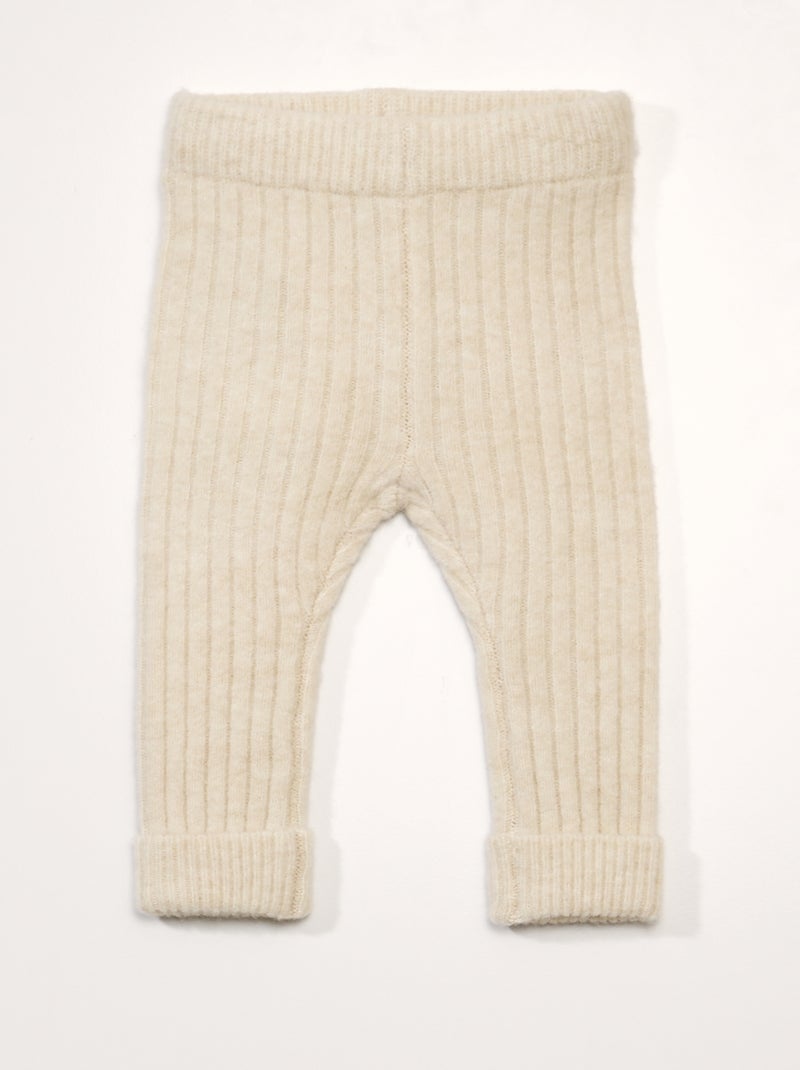 Lange legging BIEGE - Kiabi