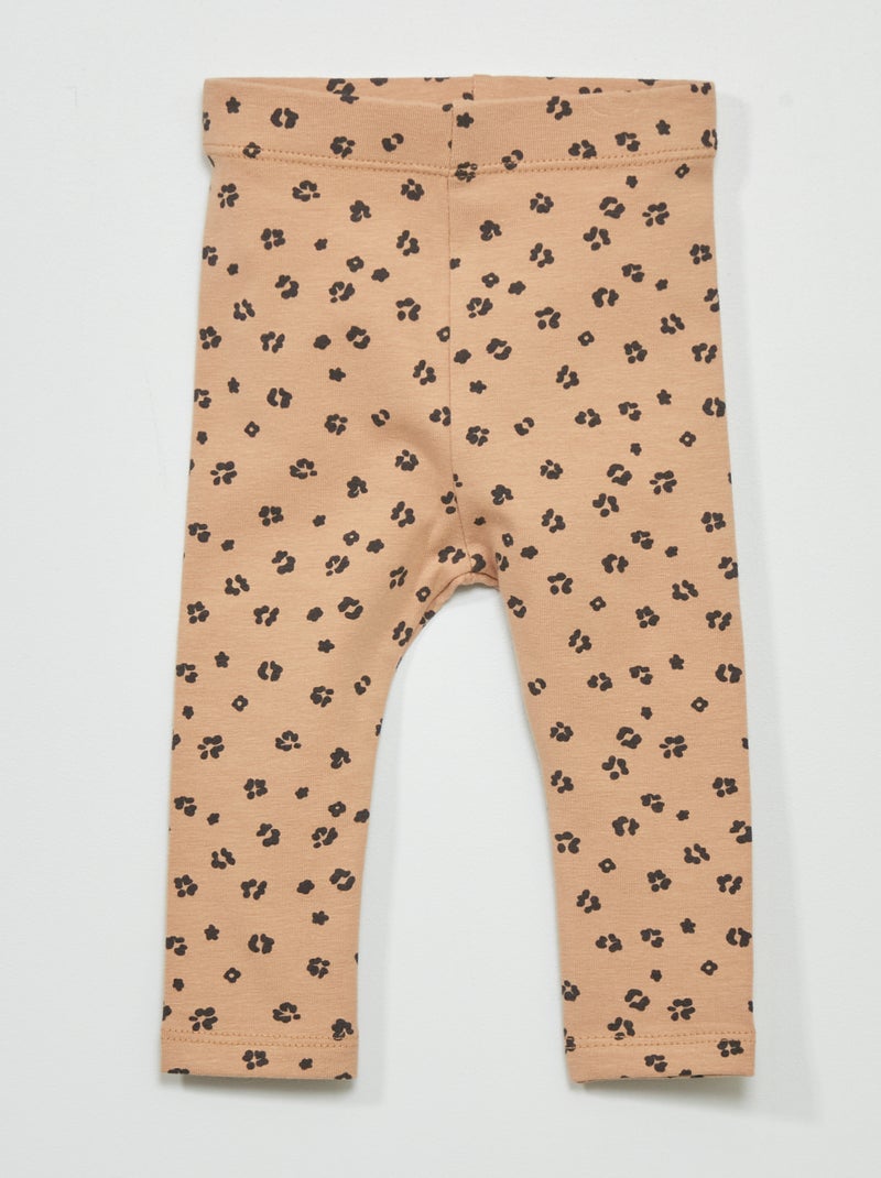 Lange legging BIEGE - Kiabi