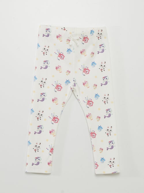 Lange legging met 'Gabby's poppenhuis'-print - Kiabi