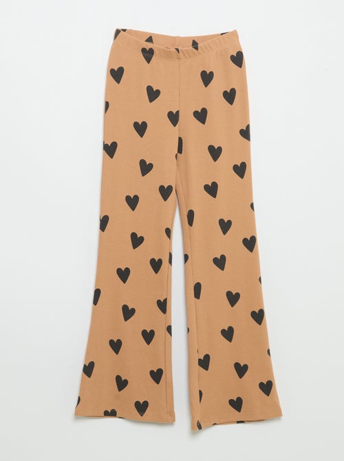 Lange legging met motief - Kiabi