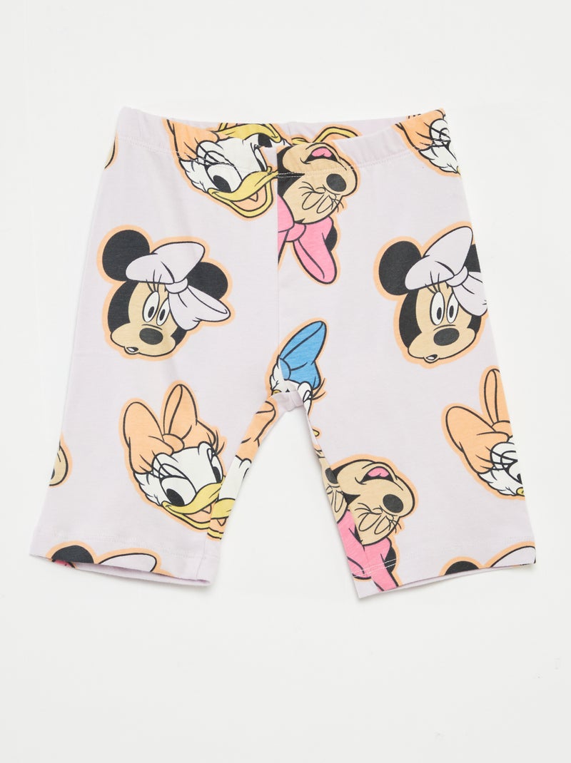 Lange legging met motief 'Disney' Paars - Kiabi