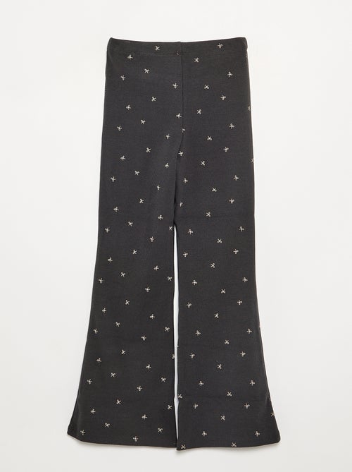 Lange legging met motief - Kiabi