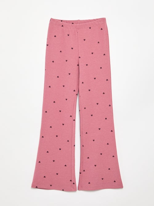 Lange legging met motief - Kiabi