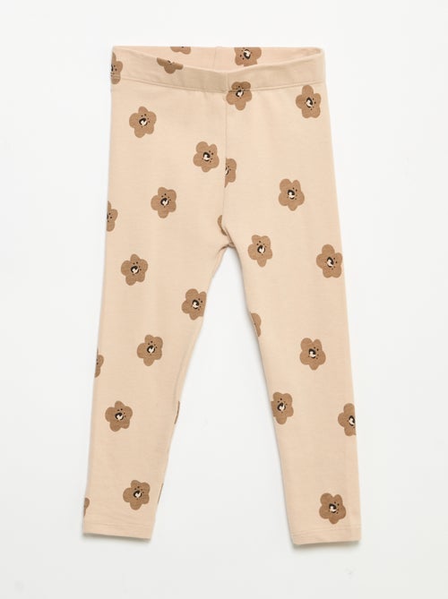 Lange legging met print - Kiabi