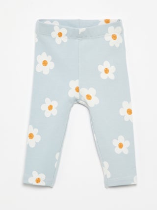 Lange legging met print