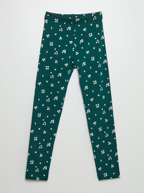 Lange legging met print - Kiabi