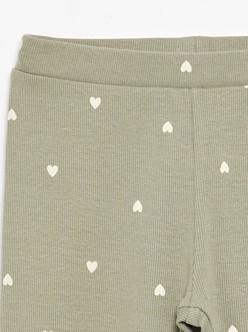 Lange legging met print - Kiabi