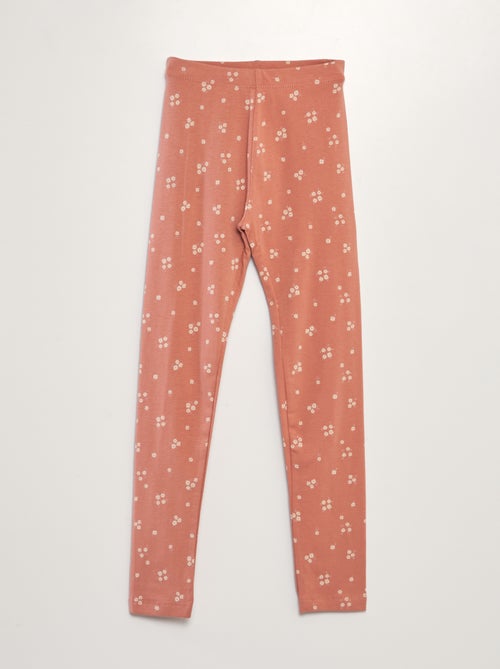 Lange legging met print - Kiabi