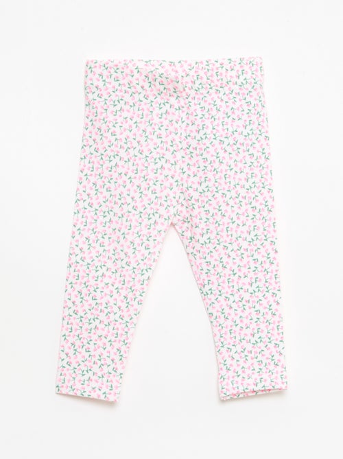 Lange legging met print - Kiabi