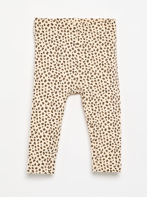 Lange legging met print - Kiabi