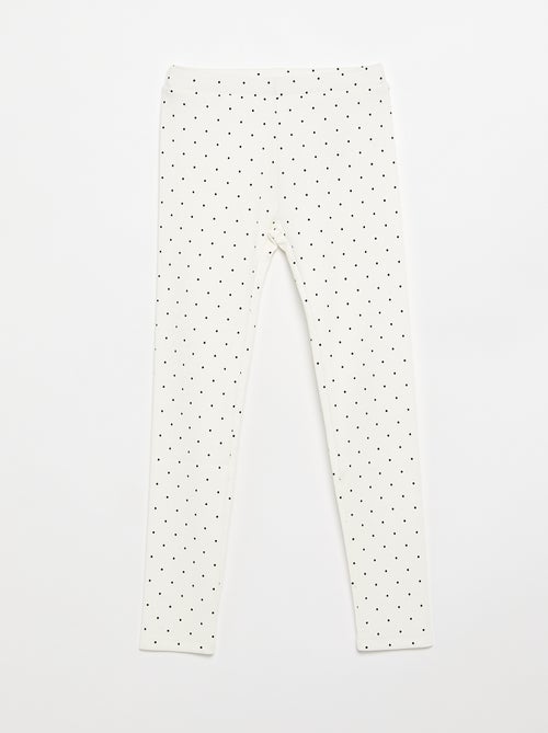 Lange legging met print - Kiabi
