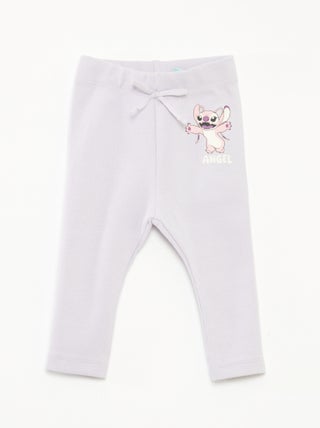Lange legging met ribbeltextuur 'Disney'
