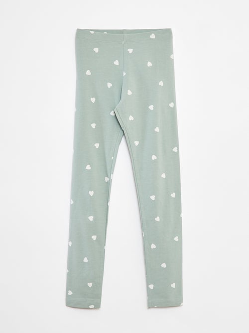 Lange legging van jersey - Kiabi