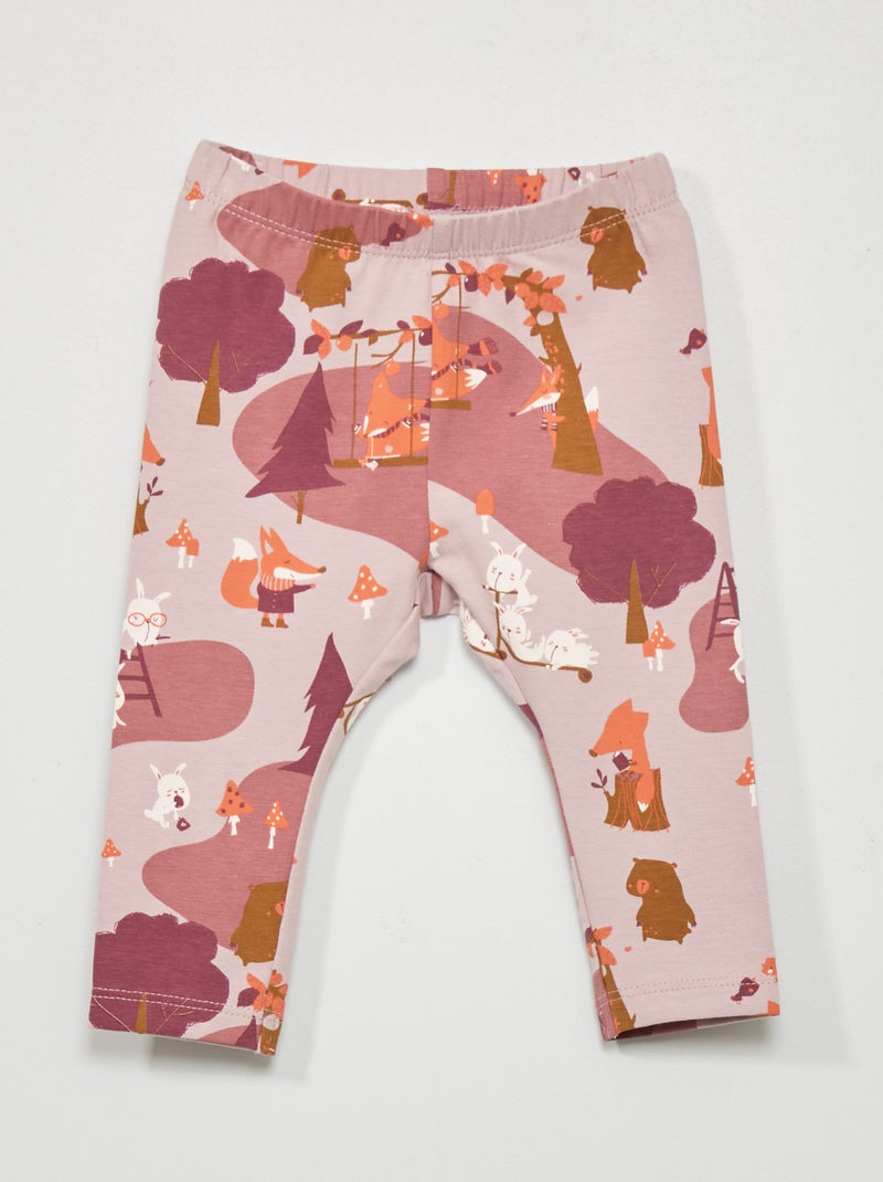 Lange legging van jersey ROSE - Kiabi