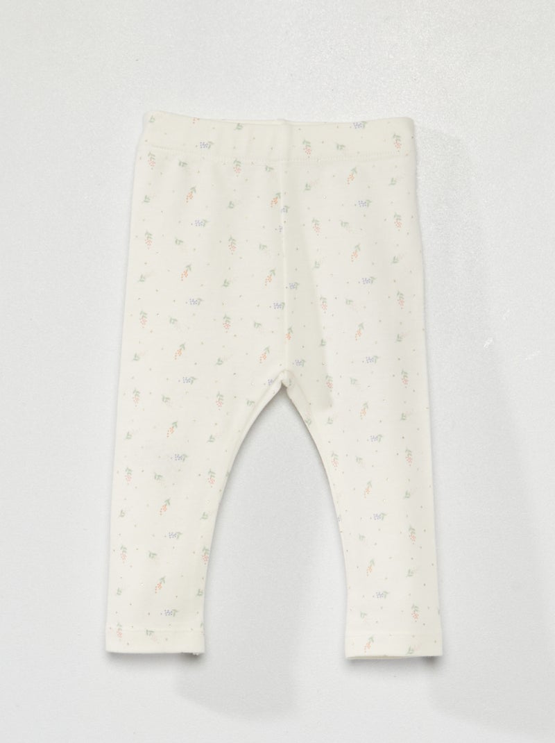 Lange legging WIT - Kiabi