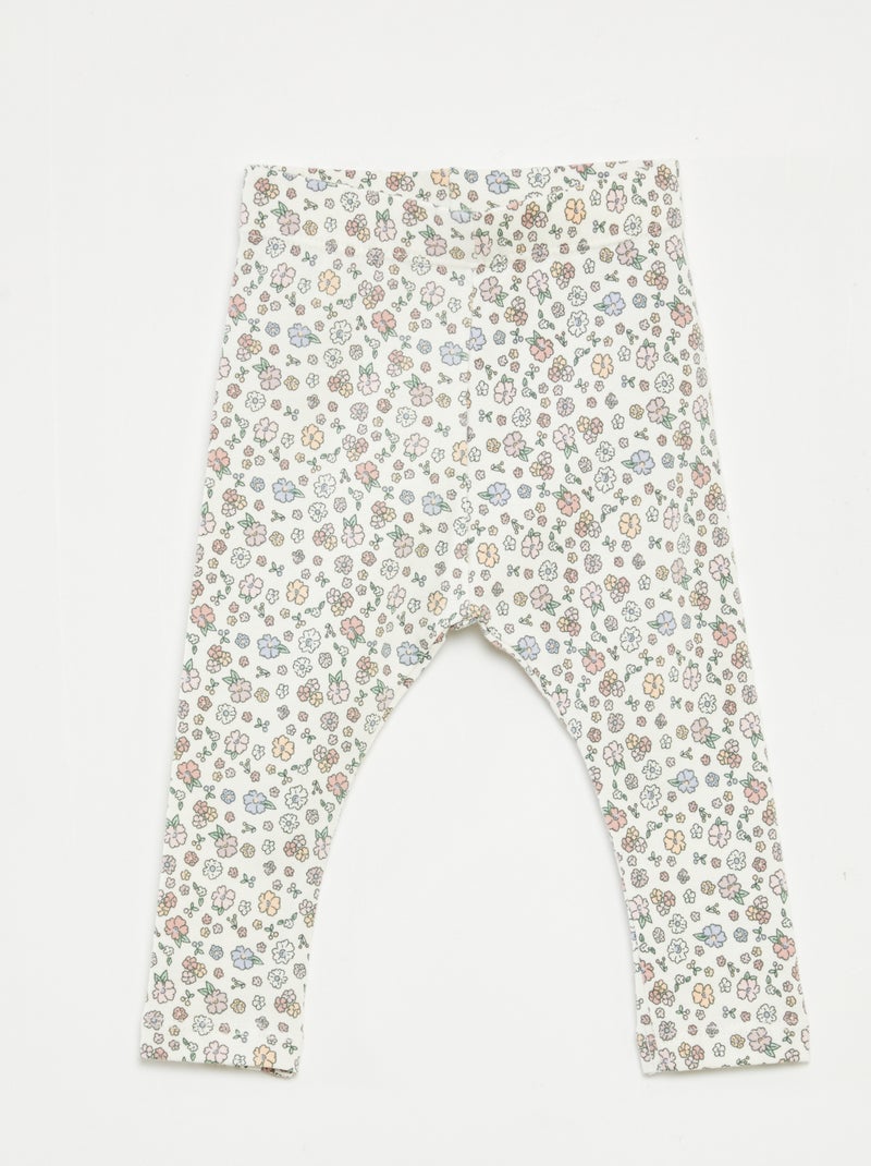 Lange legging Wit - Kiabi