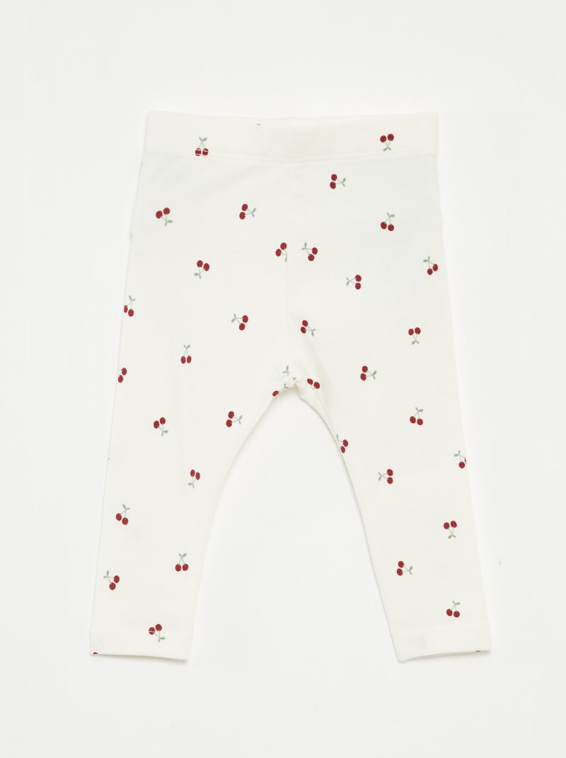 Lange legging Wit - Kiabi