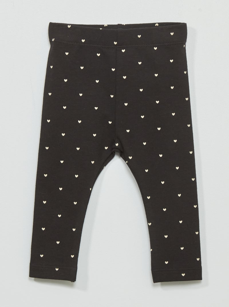 Lange legging ZWART - Kiabi