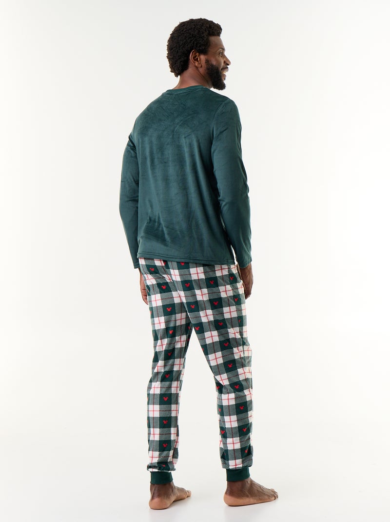 Lange 'Mickey' 'Disney' pyjamaset - 2-delig Blauw - Kiabi