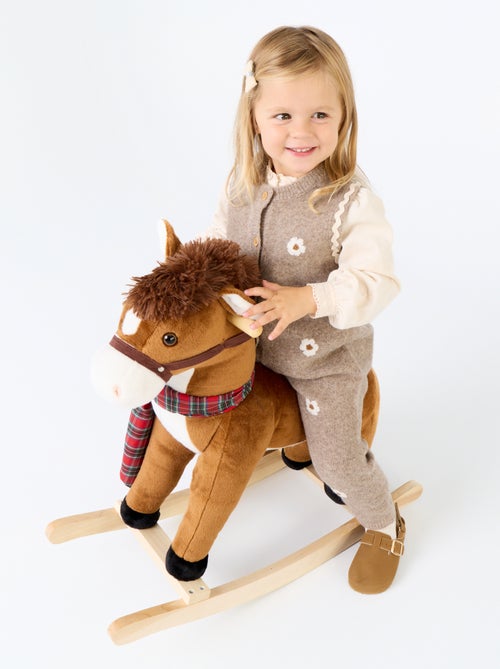 Lange mouwloze jumpsuit van tricot - Kiabi
