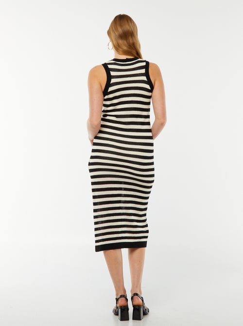 Lange, mouwloze jurk - Kiabi