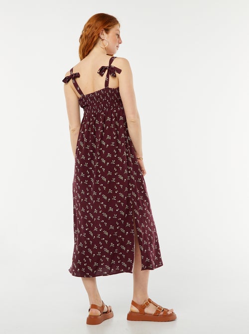 Lange, mouwloze zwangerschapsjurk - Kiabi