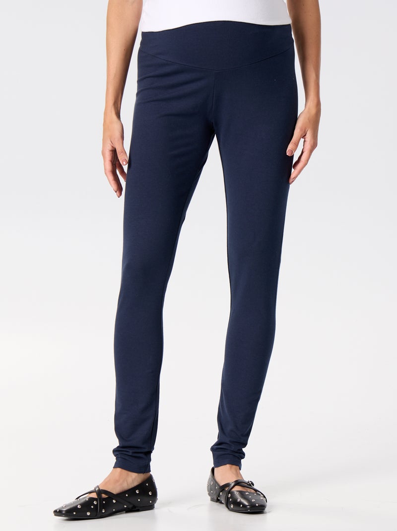 Lange naadloze legging Blauw - Kiabi