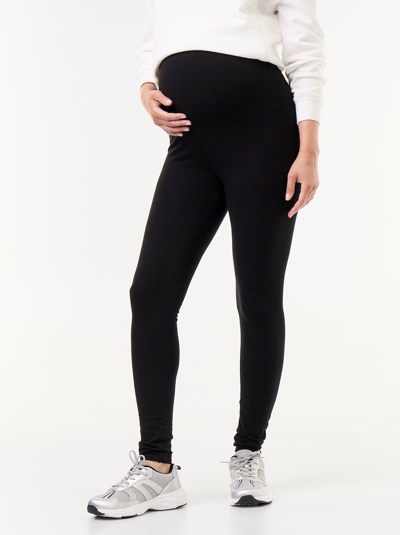 Lange naadloze legging Zwart - Kiabi