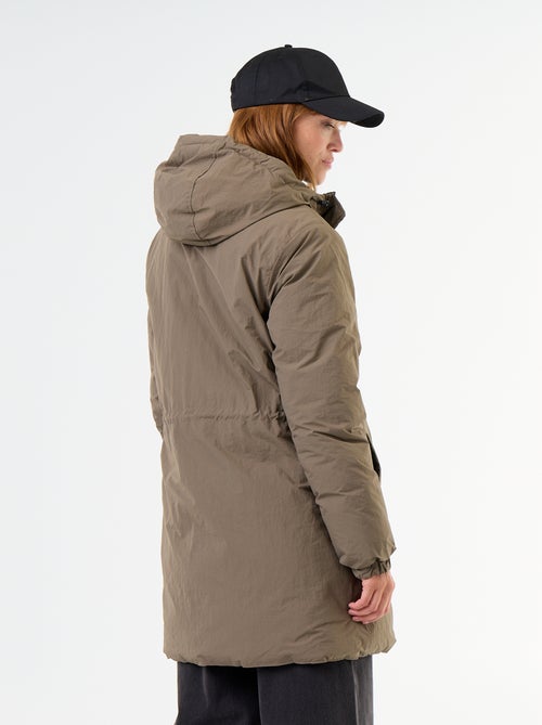 Lange omkeerbare parka - Kiabi