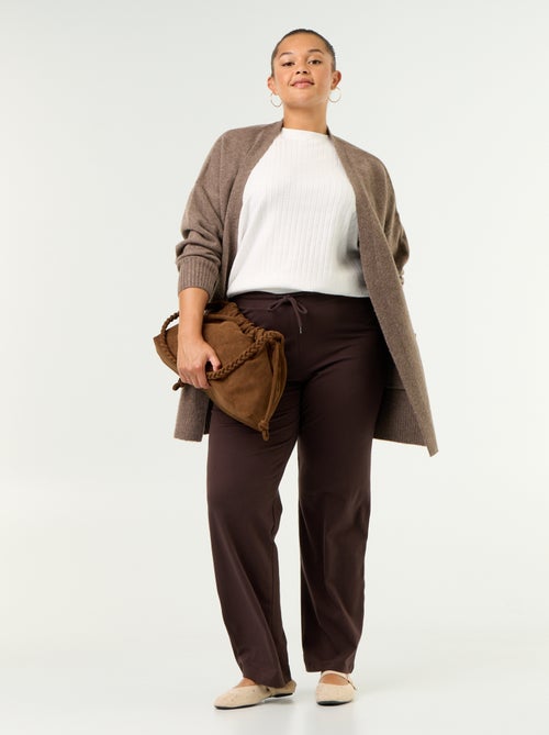 Lange open gilet - Kiabi