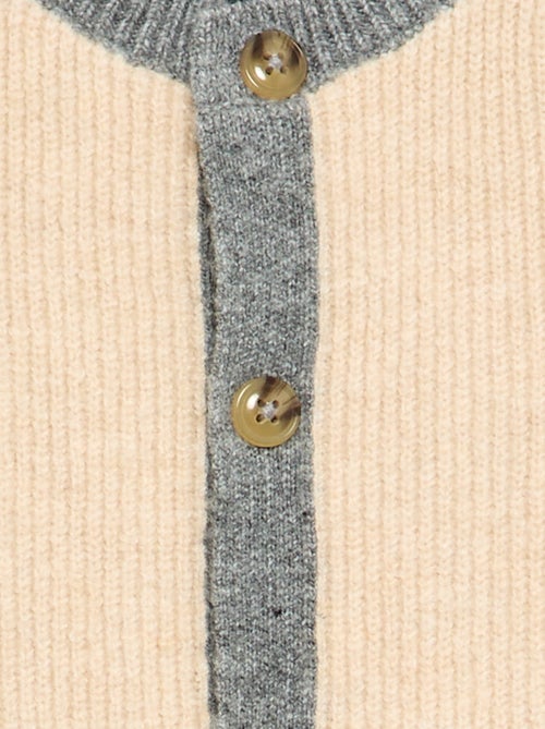 Lange overall van tricot - Kiabi