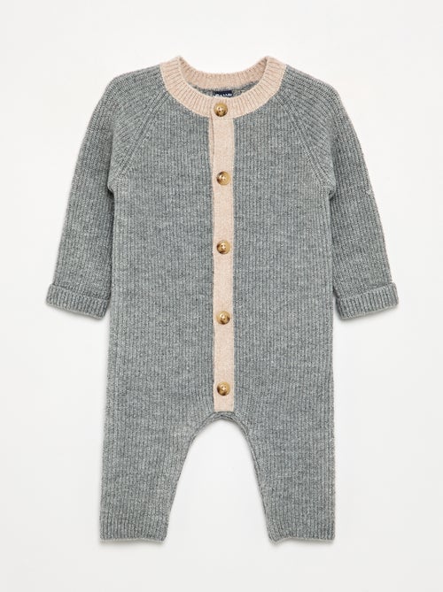 Lange overall van tricot - Kiabi Lange overall van tricot - Kiabi