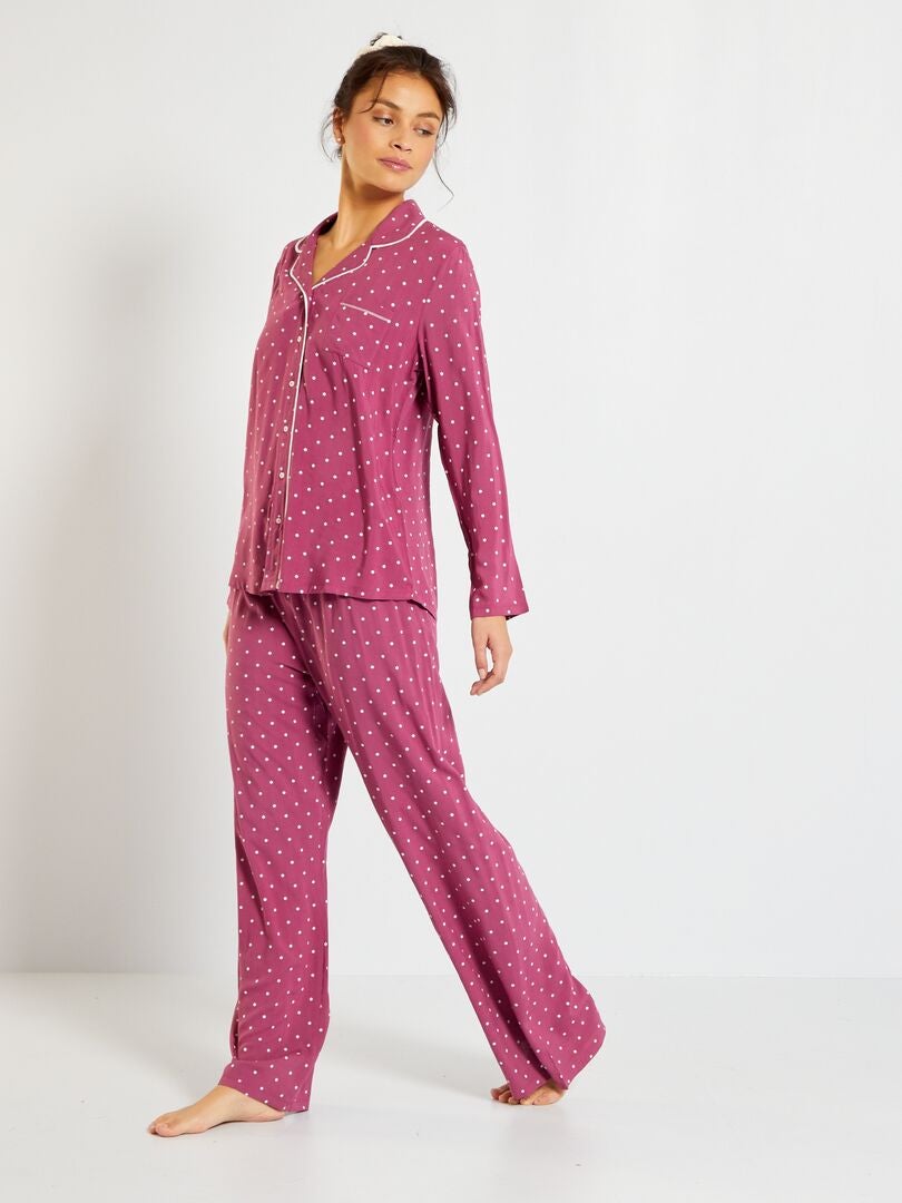 Lange pyjama - 2-delig - BIEGE - Kiabi - 30.00€