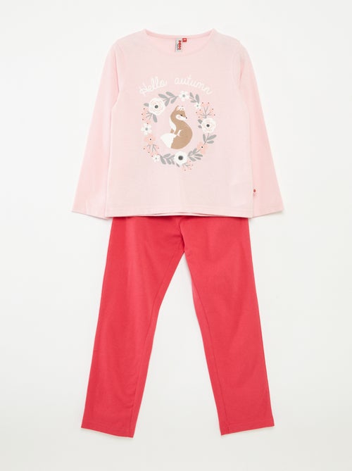 Lange pyjama - 2-delig - Kiabi