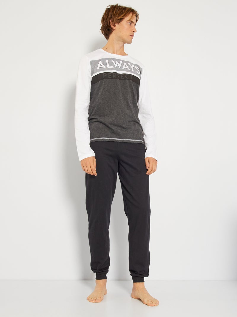 Star Wars Beste papa in de Galaxy lange pyjamaset voor heren Star Wars Beste papa in de Galaxy lange pyjamaset voor heren