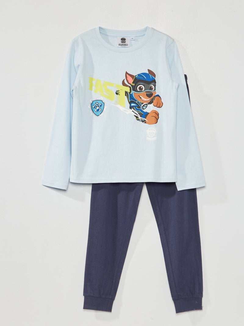 Lange pyjama - 'PAW Patrol' - 2-delig BLAUW - Kiabi