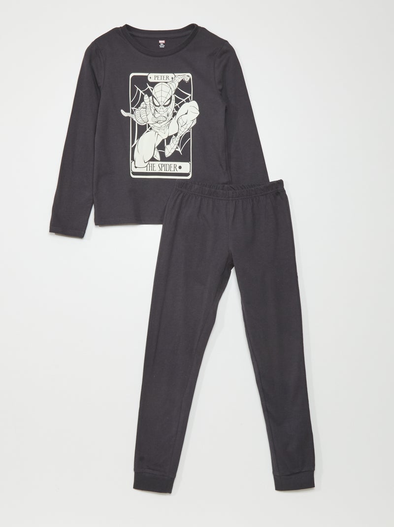 Lange pyjama - 'Spider-Man' - 2-delig - Halloween ZWART - Kiabi