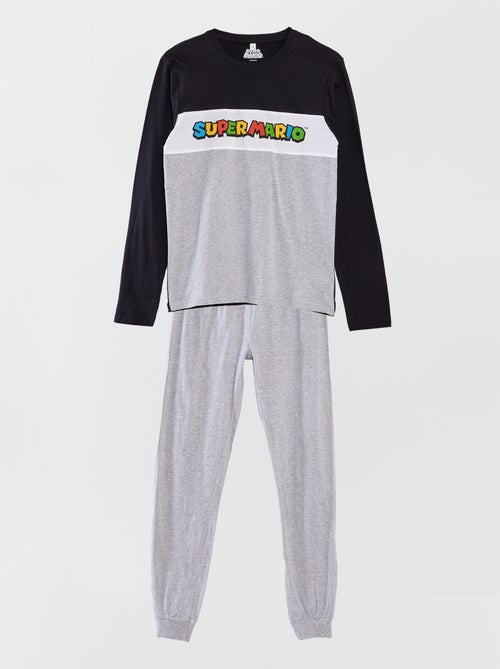 Lange pyjama - 'Super Mario' - 2-delig - Kiabi