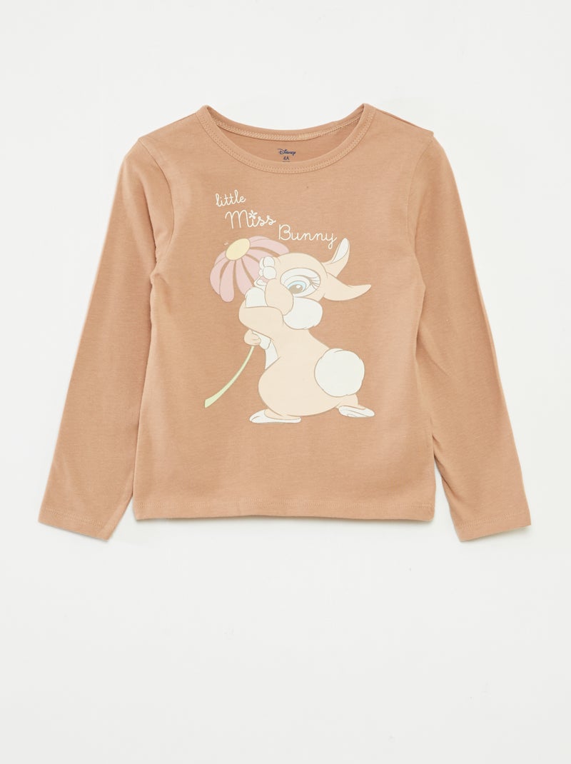 Lange pyjama 'Bambi' 'Disney' - 2-delig Biege - Kiabi