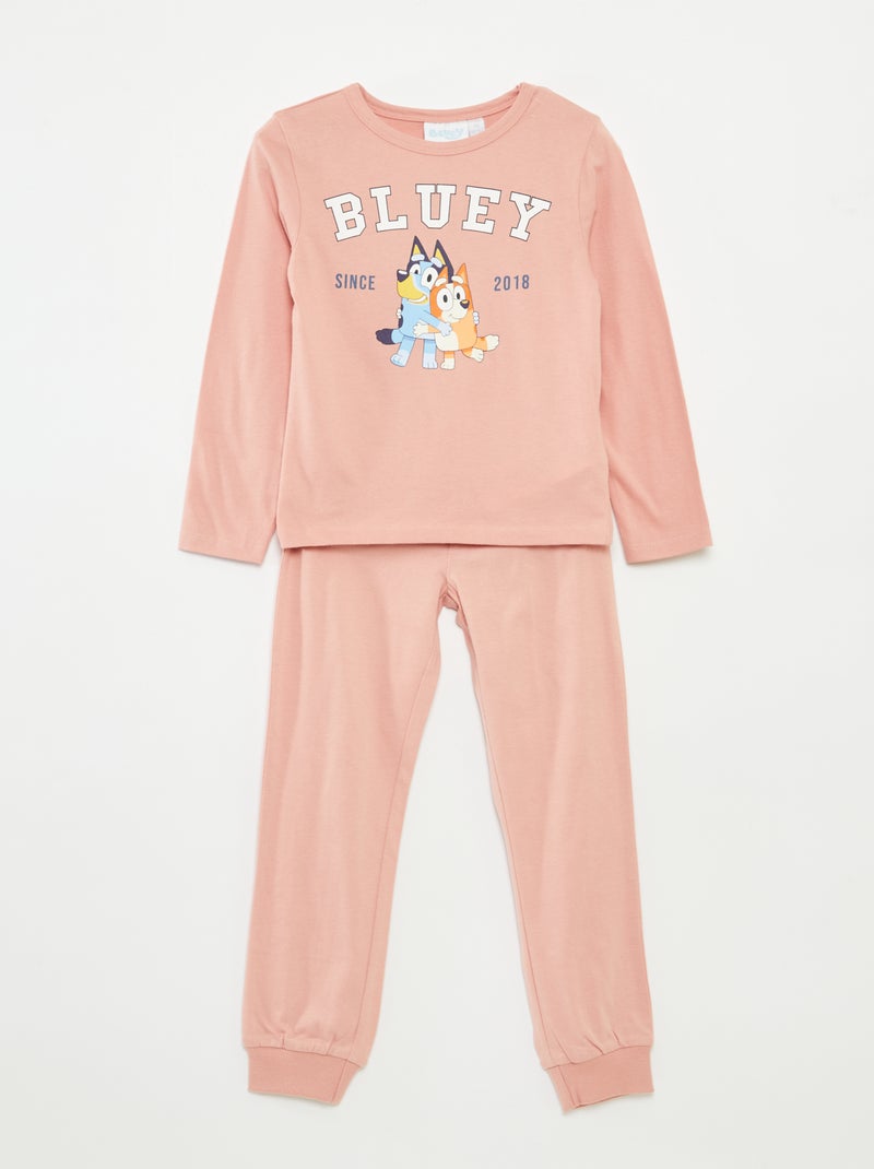 Lange pyjama 'Bluey' Rose - Kiabi