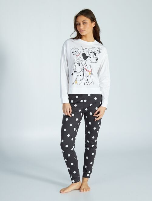 Lange pyjama 'De Dalmatiërs' - 2-delig - Kiabi