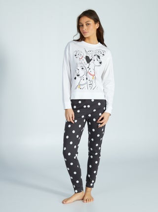 Lange pyjama 'De Dalmatiërs' - 2-delig