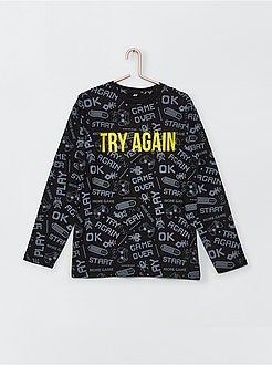 Lange pyjama 'Gamer' - Kiabi