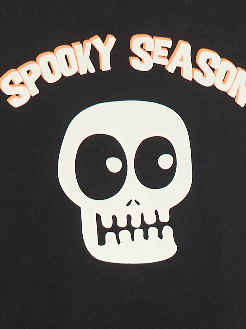 Lange pyjama 'Halloween' - 2-delig Zwart - Kiabi