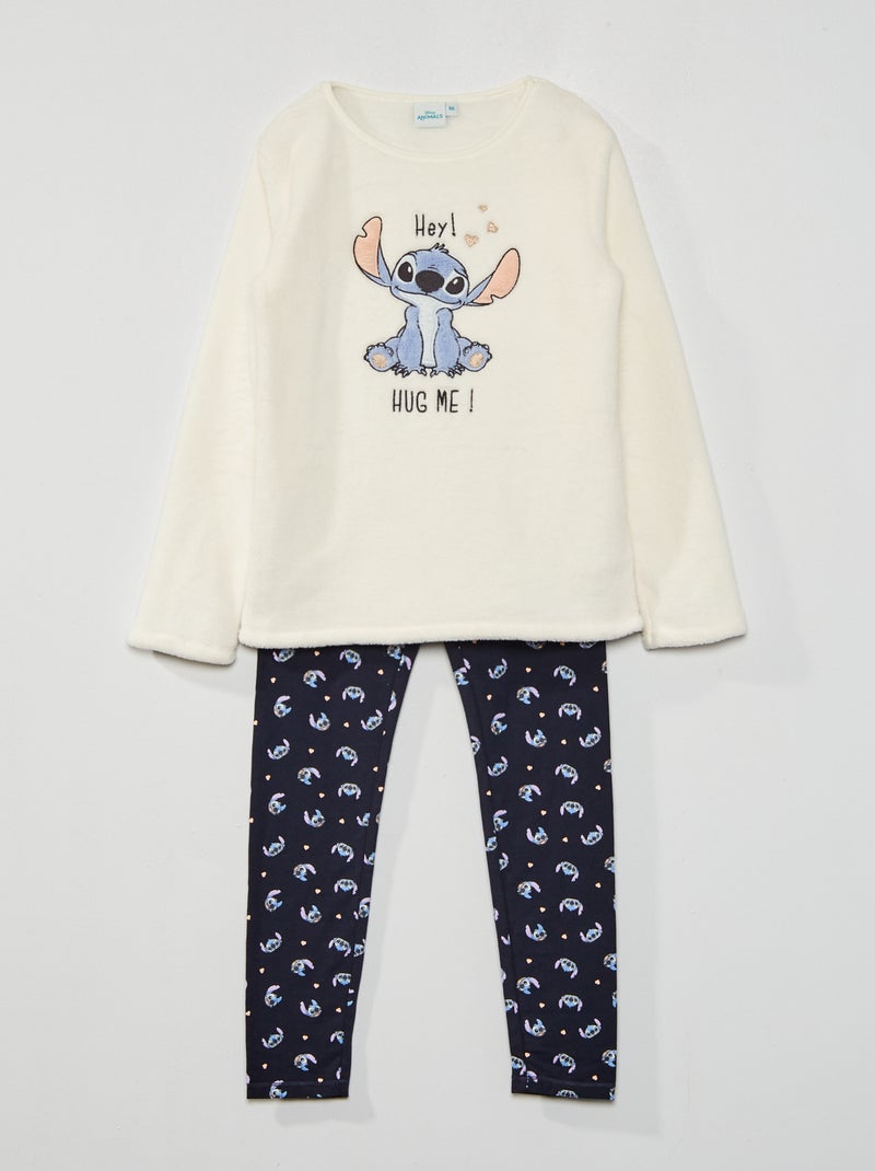 Lange pyjama 'Marie' 'Disney' - 2-delig WIT - Kiabi