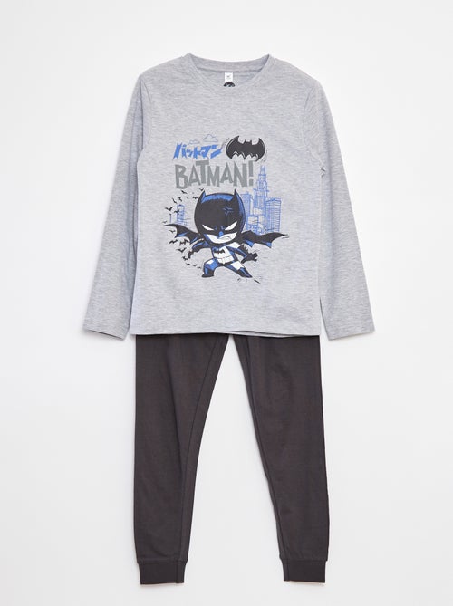 Lange pyjama met 'Batman'-print - 2-delig - Kiabi