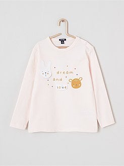 Lange pyjama met dierenprint - Kiabi