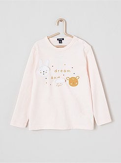 Lange pyjama met dierenprint - Kiabi