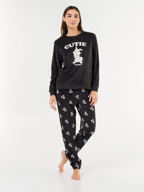 Lange pyjama met 'Disney'-print - 2-delig - Kiabi